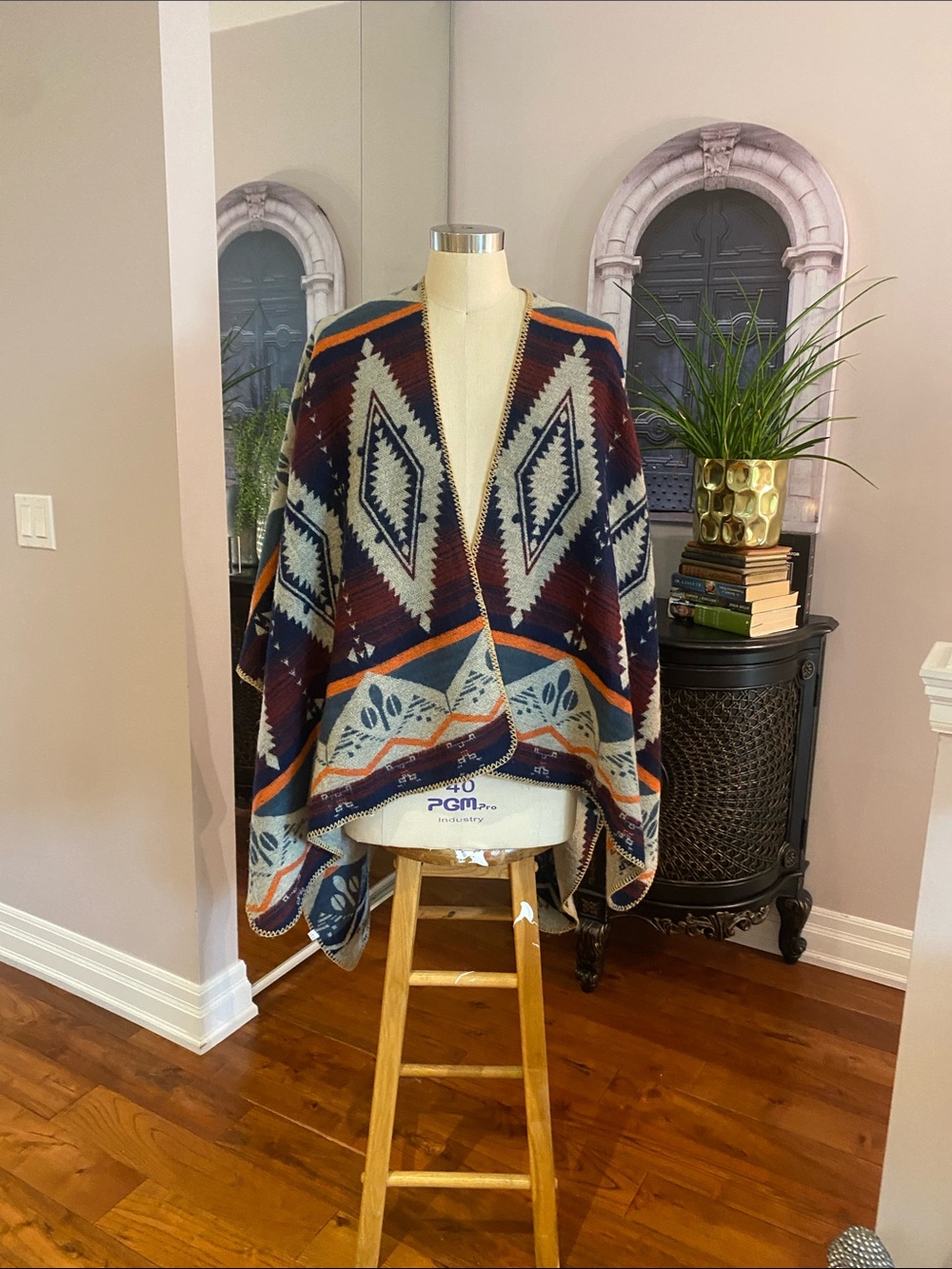 western poncho
